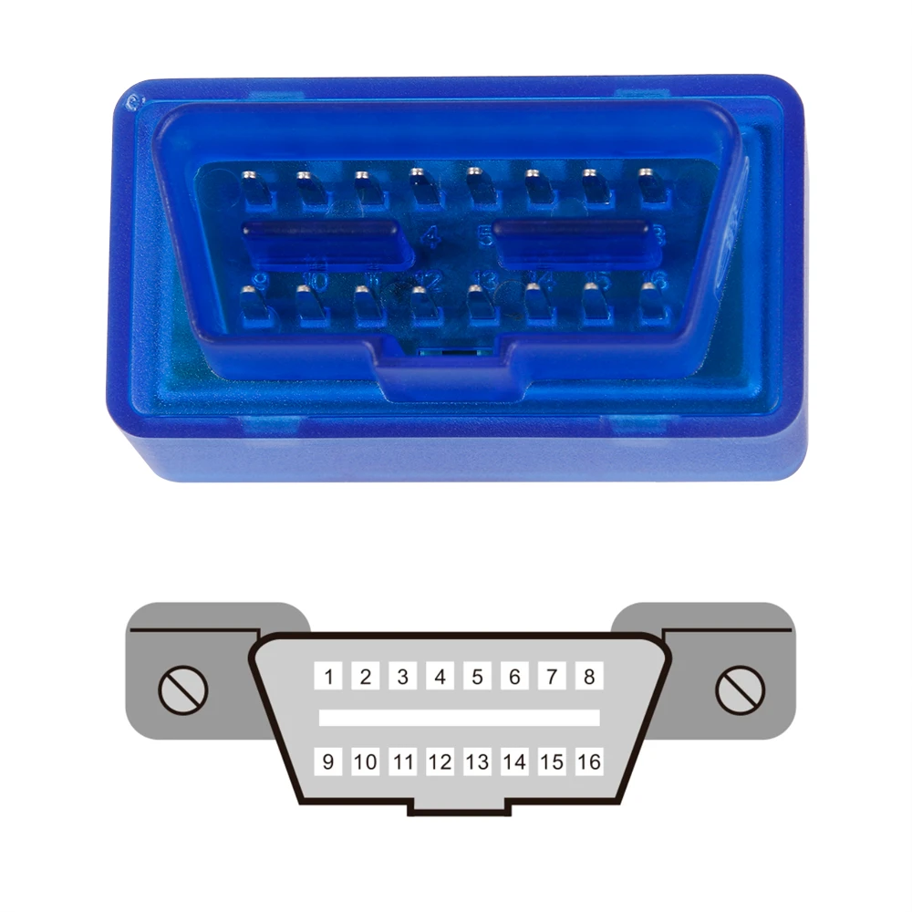 Супер Мини ELM327 V2.1 Bluetooth 2 0 Версия 1 OBD2/OBDII для Android/Windows автоматический