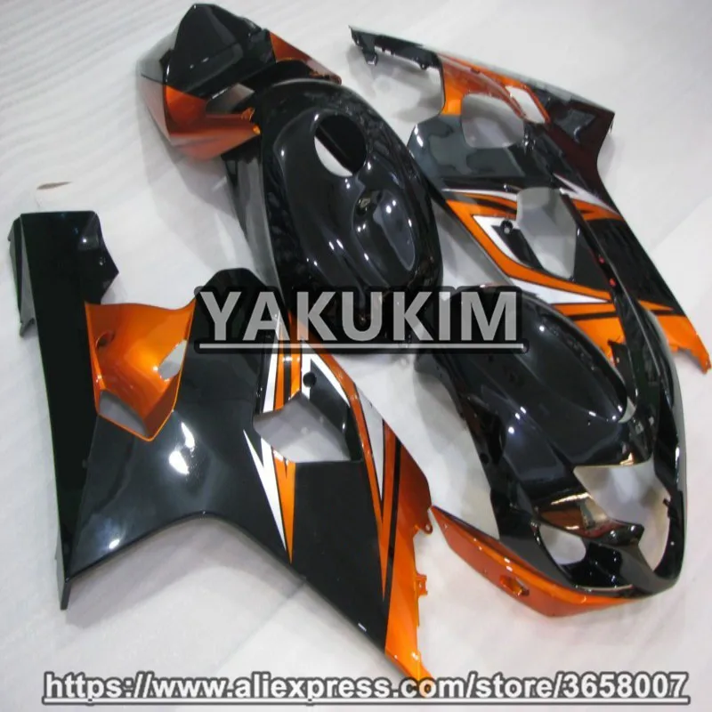 YAKUKIM ABS Инжекционный обтекатель наборы для Suzuki GSXR600 GSXR750 K4 04-05 2004 2005 GSXR-750 600 04 05