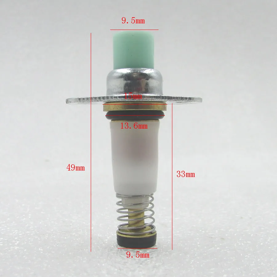 

Gas stove with single-wire thermocouple accessories solenoid control valve