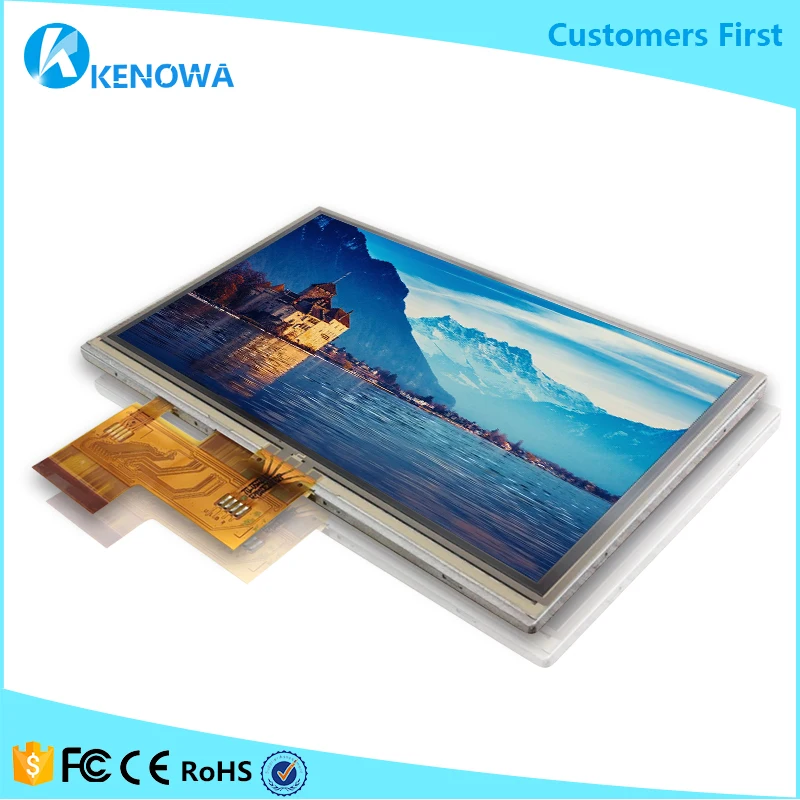 

5.0 inch 480*272 lcd screen pc led monitor display for GARMIN DEZL 560 560LT 560LMT GPS lcd FPC number 69.05A12.T04 A050FTT04.0