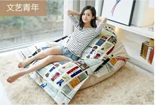 Factory Direct Custom Lazy Chair Creative Leisure Bean Bag (filler included)Young Artists Swim Spa Sofa Lazy Bones