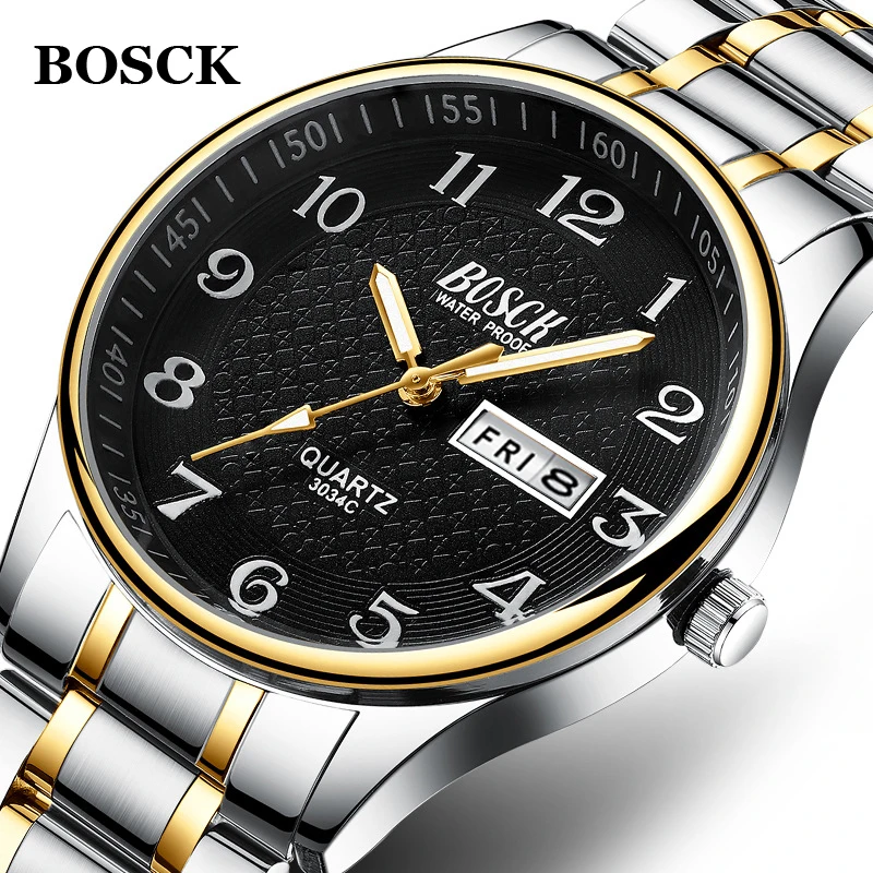 

Relogio Masculino 2019 Men's Watch Luxury Full Steel Watches Fashion Quartz Wristwatch Waterproof Date Male Clock Relojes Hombre