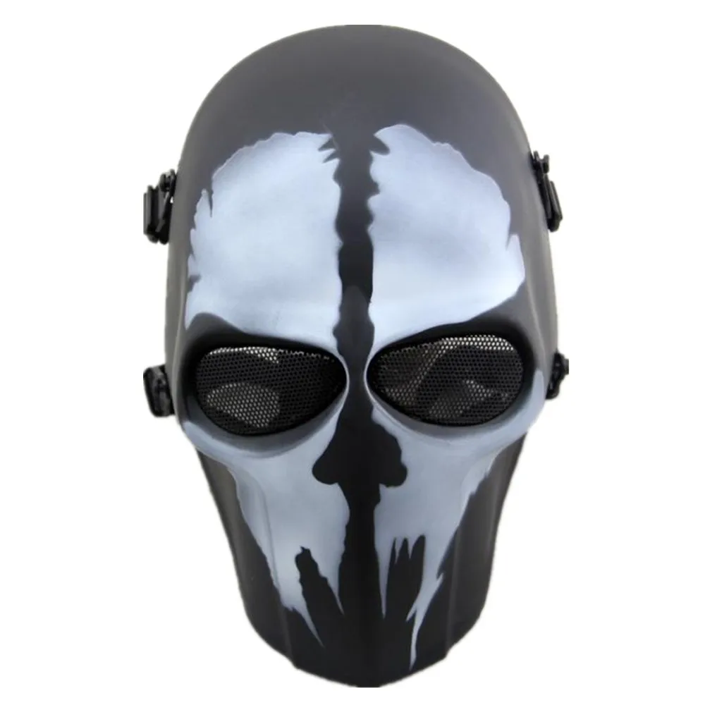 tactical skull face mask military CS skull mask field protective Halloween mask dance movie props for hunting paintball (1)