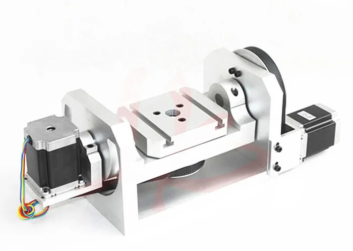 

Russia no tax 4th aixs / 5th axis / A aixs rotation axis with table for cnc engraving machine