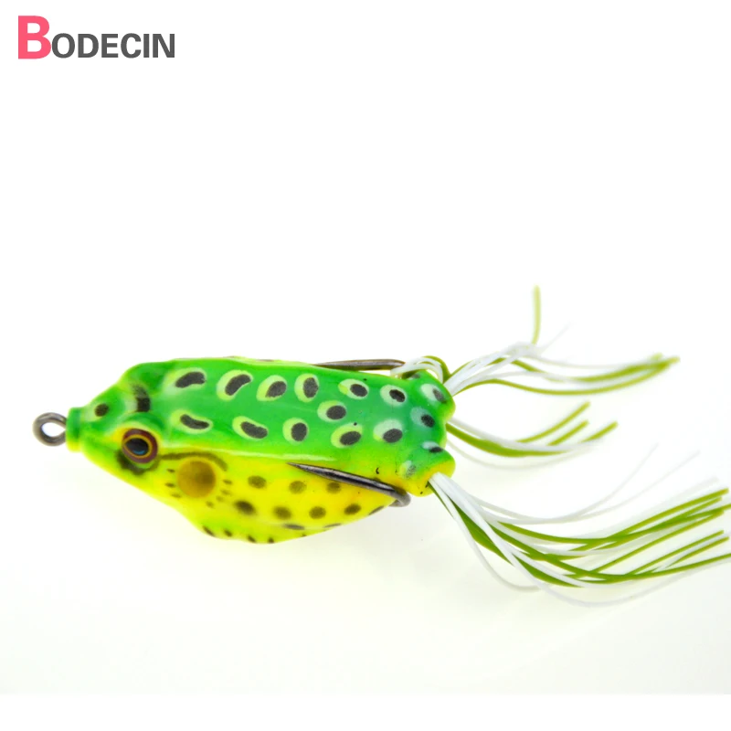  1PC Soft Plastic Tube Lures Japan Treble Hooks China Lure Bait For Fishing 6cm 14G Frog Tackle Swim