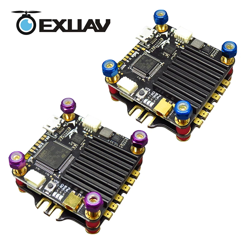 

EXUAV Flytower PRO V2 F3/F4 4 in 1 ESC FC&VTX Board integrated integrated OSD,Adjustable VTX Design For Racing Drone