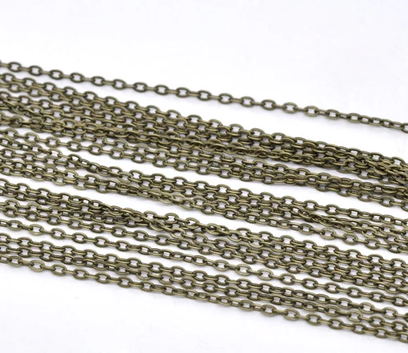 3x2mm-10m Green Round Ball Iron Bead Chains Women Necklace Chain Bracelet Jewelry DIY Making Findings Craft Handmade | Украшения и