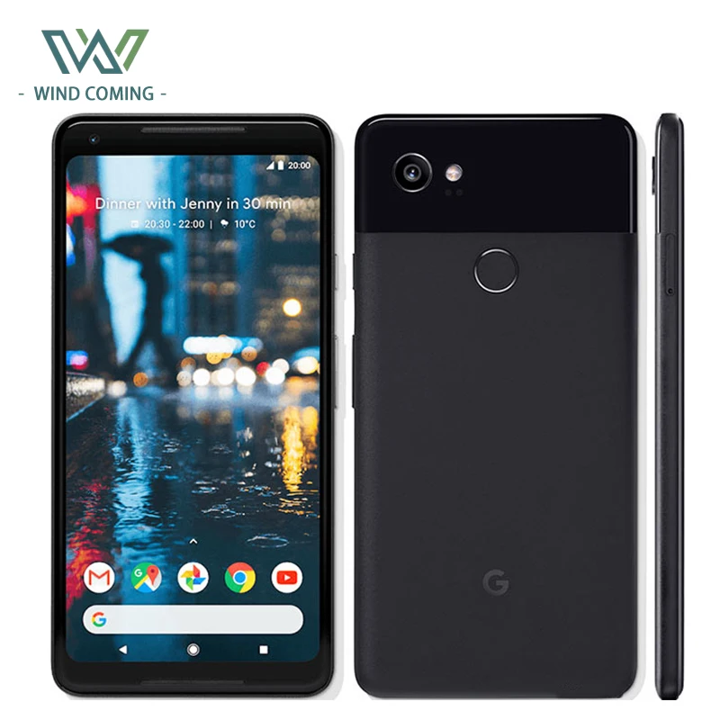 Google Pixel 2 XL смартфон с 6 дюймовым дисплеем восьмиядерным процессором ОЗУ 4 Гб ПЗУ 64