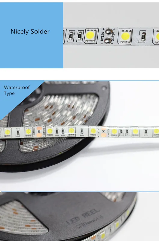 Водонепроницаемая светодиодная лента с USB 5 В IP65 SMD3528 50 см 1 м 2 3 4 розовая зеленая