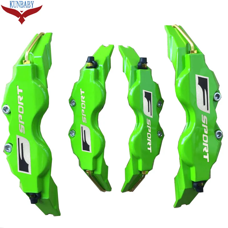 KUNBABY Green Brake Caliper Cover Kit Size S/M/L With F Sport Logo Car