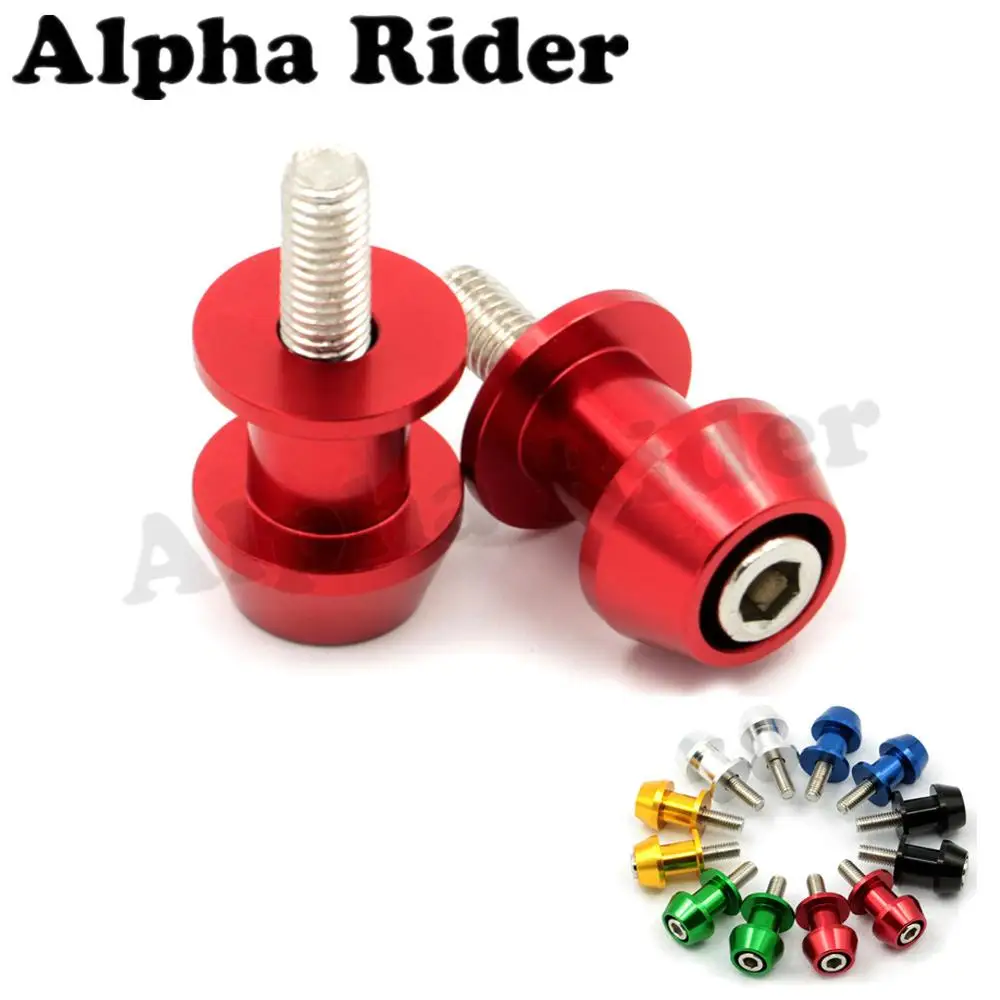 

8MM CNC Billet Swingarm Spools Sliders M8 Stand Screws for Honda CBR 250RR 400RR 600RR 954RR 1000RR RS125 RC51 RC52 VTR RVT 1000