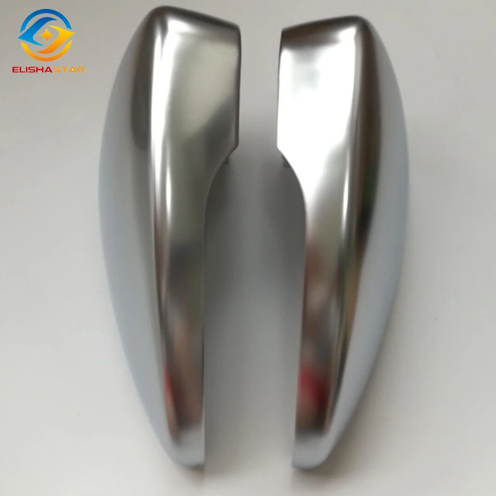 ELISHASTAR New One Pair Rearview Mirror Case Side Mirror Chrome Matt Cover For VW Passat B7 CC Jetta Scirocco EOS Beetle wisengear led turn signal corner light lamp door rearview mirror cover cap for volkswagen vw beetle cc passat b7 jetta mk6 eos