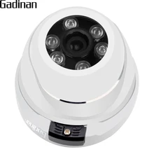 GADINAN купольная IP камера металлический чехол 3518E 1080P 2,0 мегапиксельная камера безопасности АНТИВАНДАЛЬНАЯ ИК-камера IP DC 12V или 48V PoE опционально
