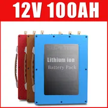 12 v 100ah Солнечный литий-ионный аккумулятор для БПП с USB