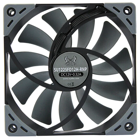 SCYTHE KF120 SU1225FD12M CHP SU1225FD12H RNP PWM 4 P 120 мм ПК Компьютерный Вентилятор кулер охлаждения