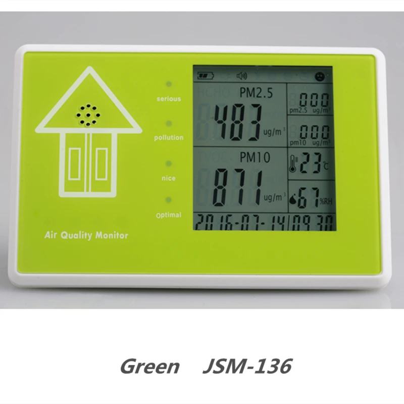 

Free Shipping Humidity and temperature PM2.5 Air Quality Monitor