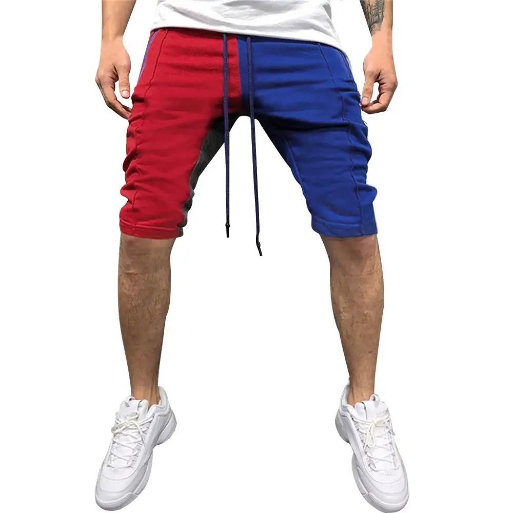Мужские шорты, стиль, хлопок, мульти-комбинезоны с карманами, модные, летние, спортивные, для спортзала, уличная, крутая, мягкая, для улицы, в стиле пэчворк