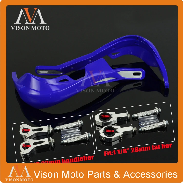 Blue Motocross Handguards Hand Guards Fit Motorcycle Dirt Bike CRF KTM