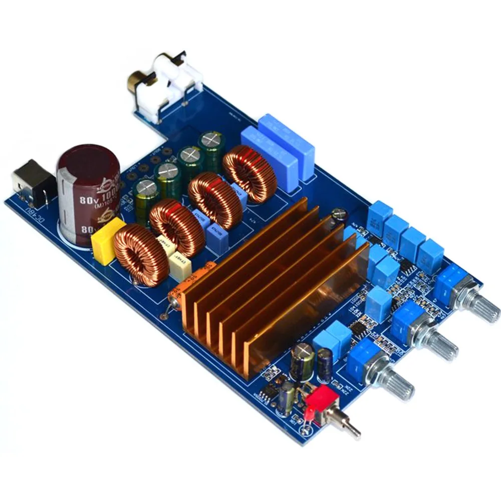TPA3255 2,1 300W+ 150W+ 150W 1000 мкФ/80 V класса D, Hi-Fi, цифровой Мощность усилитель готовой платы