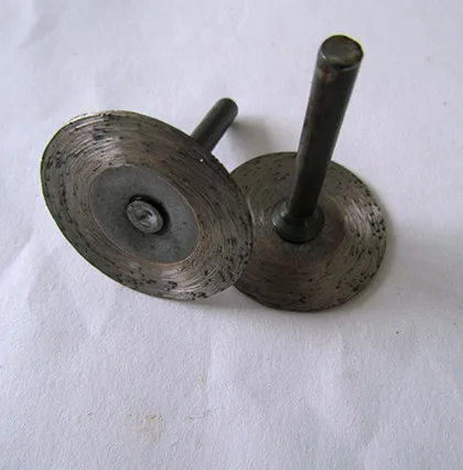

New 10pcs OD40 T-shaped Diamond Sintered Saw Blade Stone Carving Engraving Cutting Slice T-shaped Mounted Grinding Point