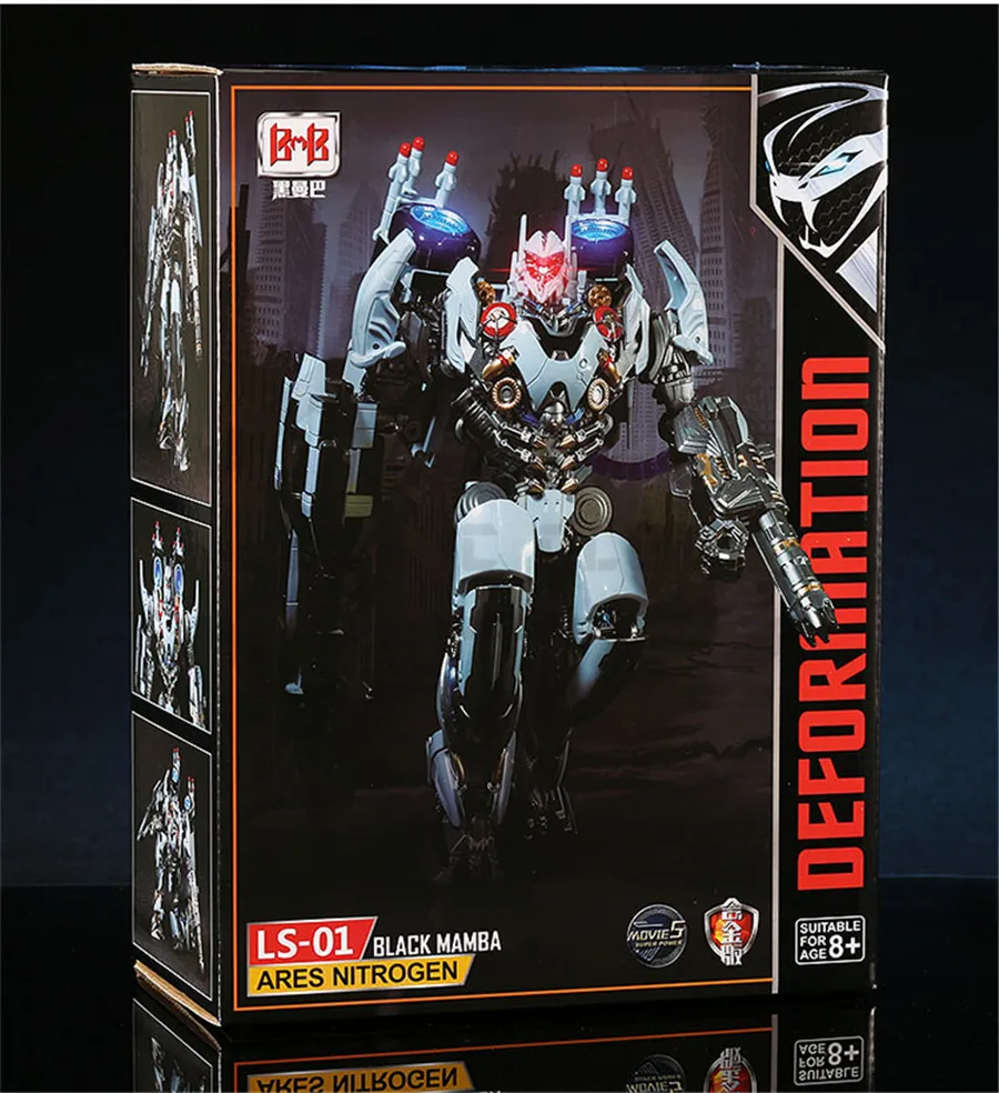 Comic Club BMB трансформация Nitro Zeus LS01 LS01S LS01-S Seibertron призрак фильм ко негабаритных фигурки из сплава металла коллекция роботов