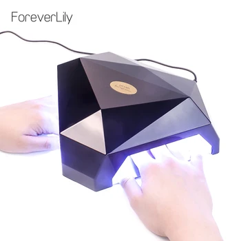

60W Manicure Tool LED / UV Nail Dryer Automatic Induction Nail Gel Lamp Curing All Nail Polish Gels timer mode UK/US/EU/AUplug