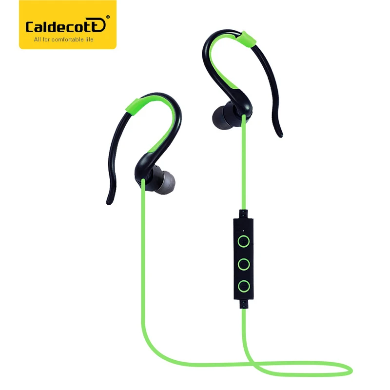 Caldecott BT-008 Wireless Bluetooth Earphone Bluetooth V4.1 Stereo Sports Running In-ear Earphones Handsfree For iPhone bluetooth-earphones
