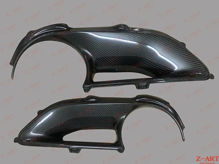 

Z-ART carbon fiber rear lamp frame for Ferrari 488 spider carbon fiber rear vents for Ferrari 488 GTB rear air in take