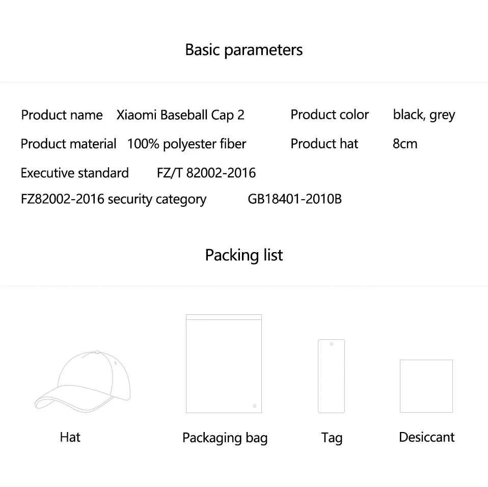 Original Xiaomi Mi Baseball Cap Unisex Popular Design Sweat Absorption Reflective Adjustable Snapback Hip Hop For Men and Women12