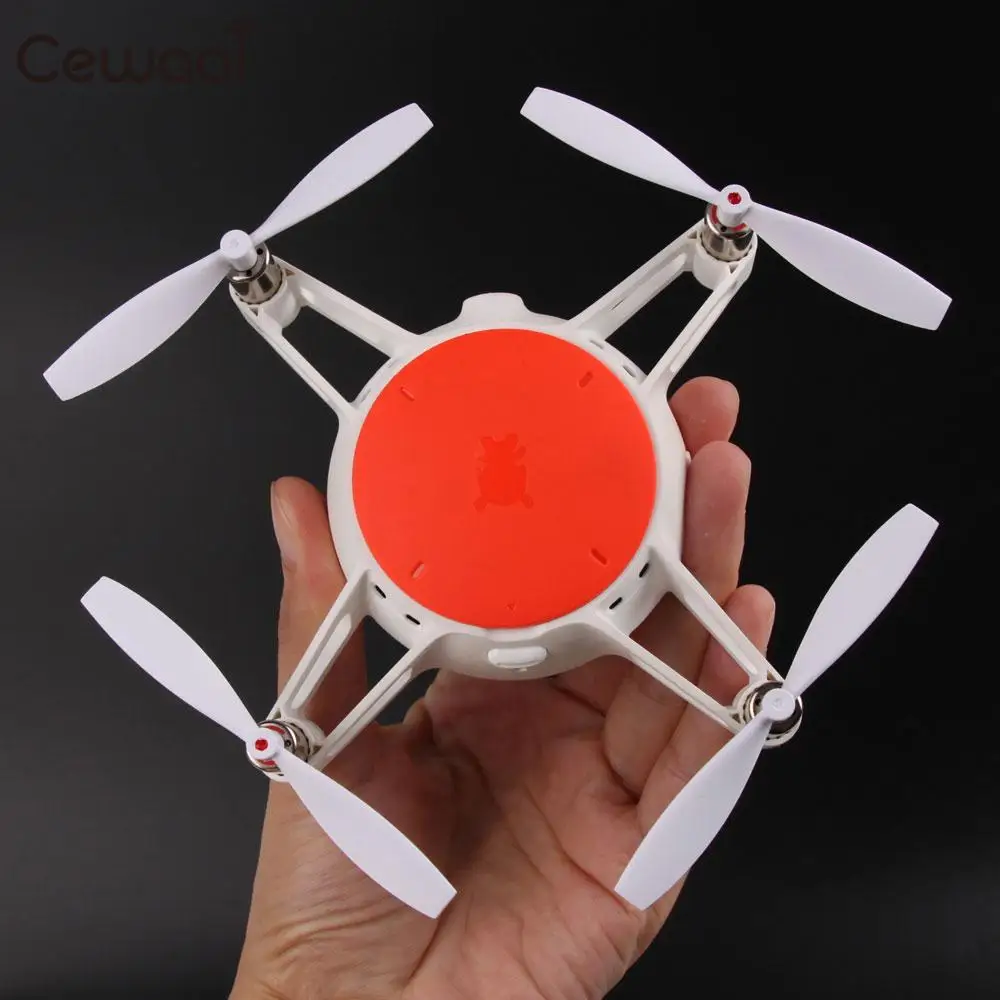 Cewaal 1 Set Red Safe Material Uav Propeller Protect Uav Accessories Durable Outdoors Drone Propeller Indoor