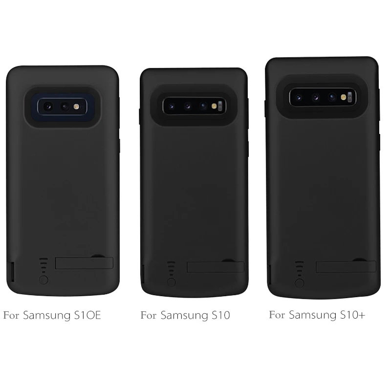 5000/6000 мАч чехол для батареи Samsung Galaxy S10 S10e Plus зарядного устройства тонкий внешний