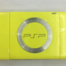 Высокое качество Желтый цвет для psp 2000 psp 2000 полный корпус Оболочка Чехол Замена с кнопками комплект