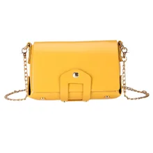 Новая Элегантная сумка на плечо Женская дикая простая сумка-портфель для девочек модная однотонная Диагональная Сумка через плечо K704