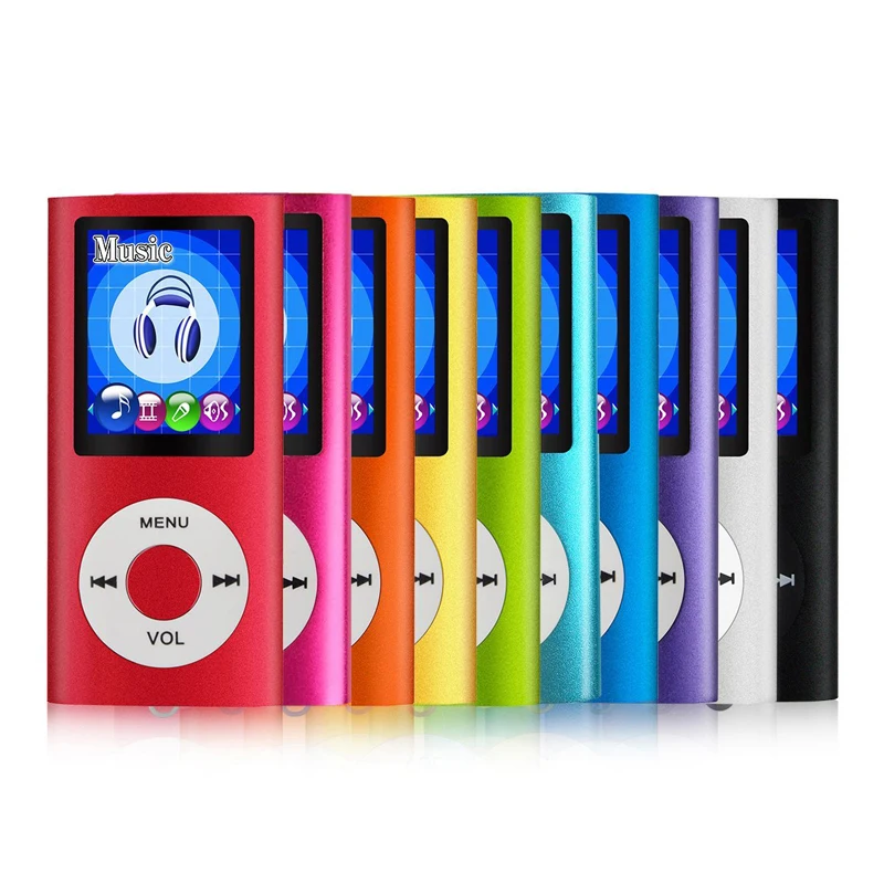 Skup Odtwarzacz MP3 MP4 obsługuje 64 GB karta micro sd z przeglądarką zdjęć, czytnikiem e booków i dyktafonem oraz radiem FM