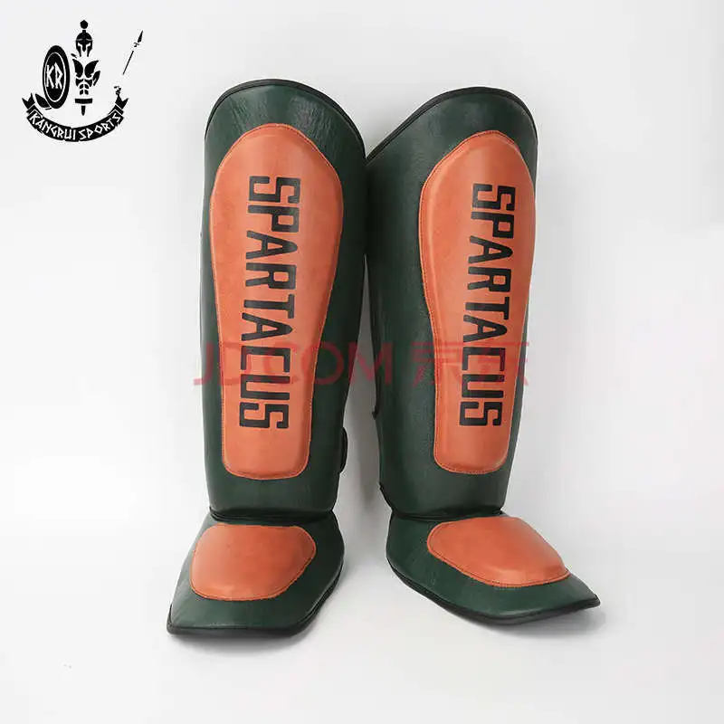 

Spartan Jacket, Leggings, Boxer, Leg, Handback, Hand Cowhide, Printing, Dyeing, Retro Brown + Green S