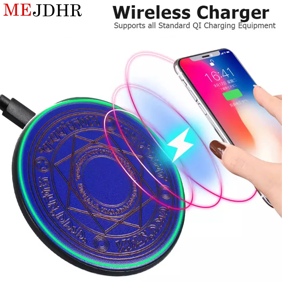 

10W Qi Fast Wireless Charger For iPhone X XR XS MaX 8 Samsung Note 8 S8 S9 Plus S7 S6 Edge Phone Wireless Charging Charge