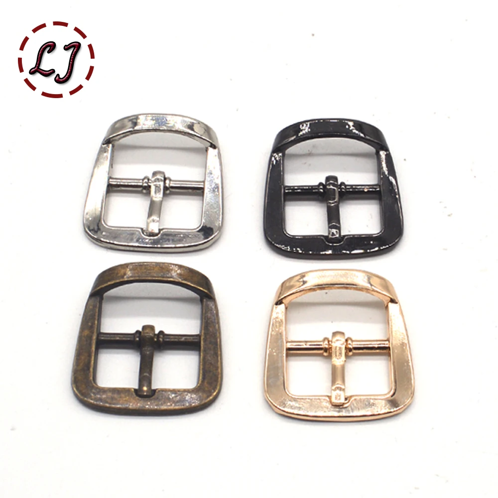 High quality 10pcs/lot 20mm gold silver bronze black  Square alloy metal shoes bags Belt Buckles  DIY sew accessory