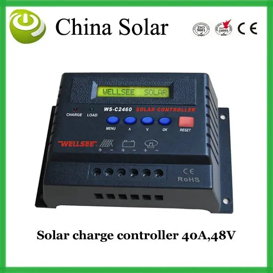 

48V,40A Solar Charge Controller ,C4860 ,LCD-display,Low voltage protection,