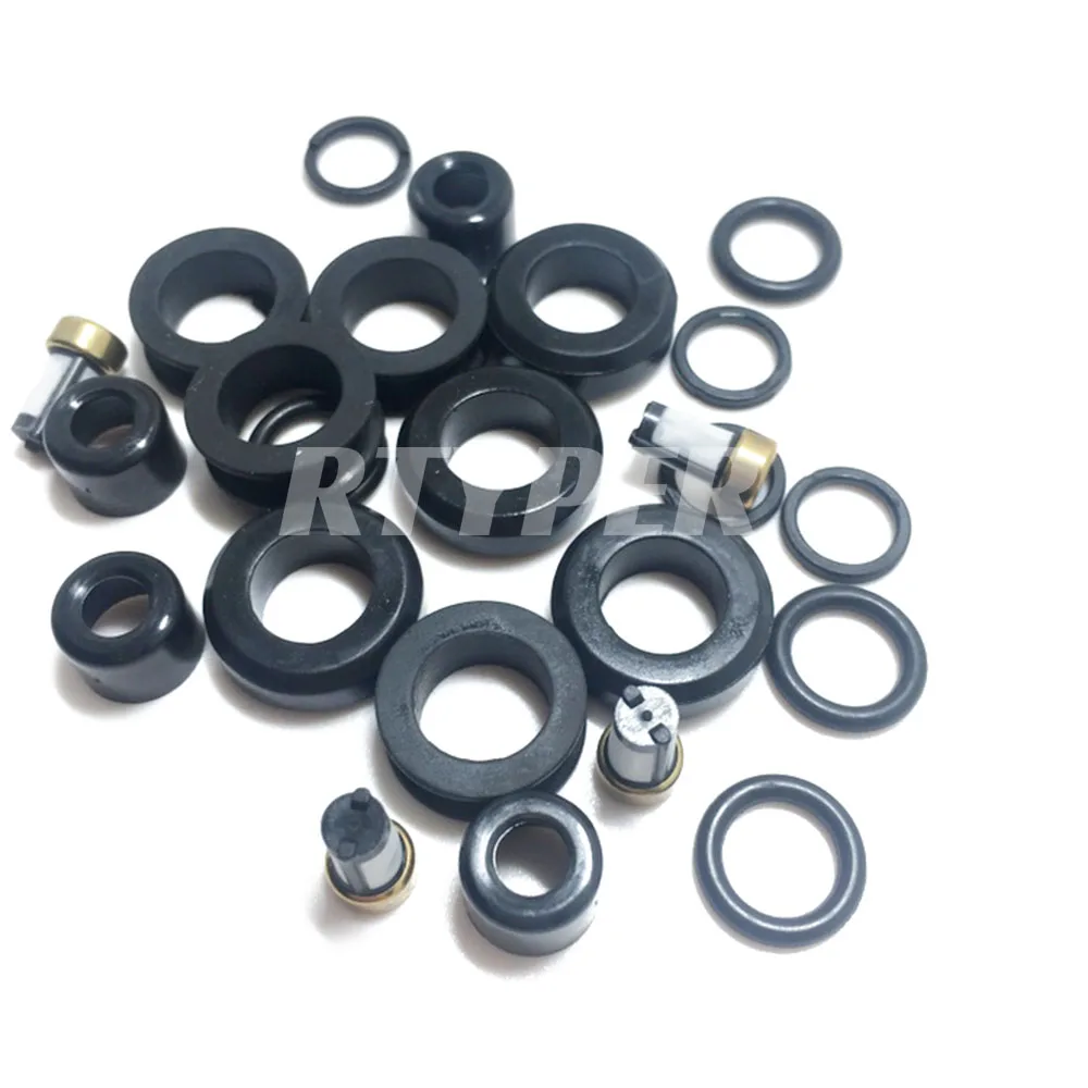 Fuel Injector Repair Kits Micro Filter Oring Plastic Gasket Pintle Cap For Honda CBR1000RA 16460-MFJ-D01 CBR600 CBR600RR Yamaha