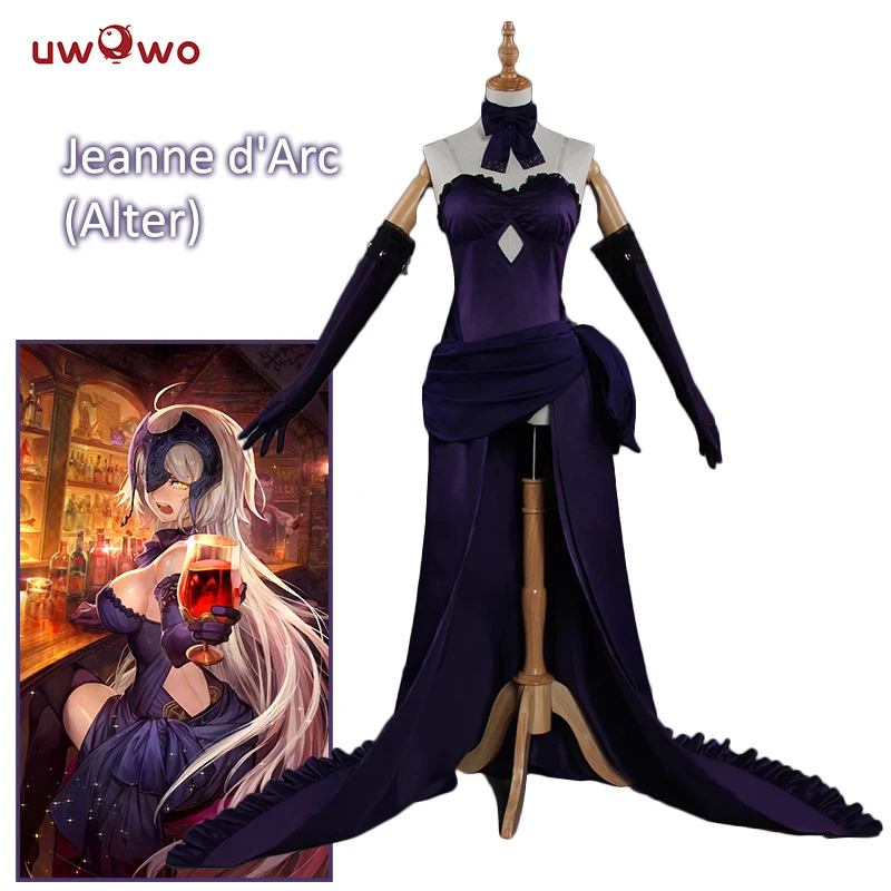 

UWOWO Holy Night Dinner Jeanne d'Arc Cosplay Game Fate Grand Order Cosplay Anime Fate/Zero Costume Fate/Apocrypha Jeanne