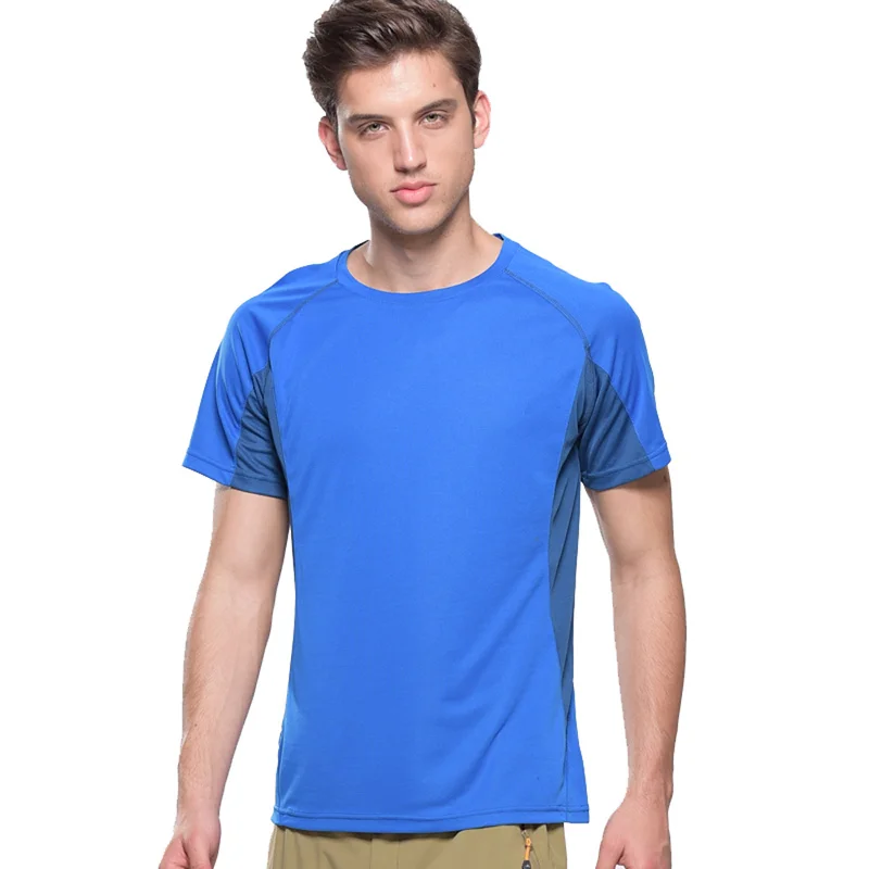 Mens Summer Thin Section 6 Min Quick Drying Super Stretch Good Breathable T Shirts Outdoor Sportswear