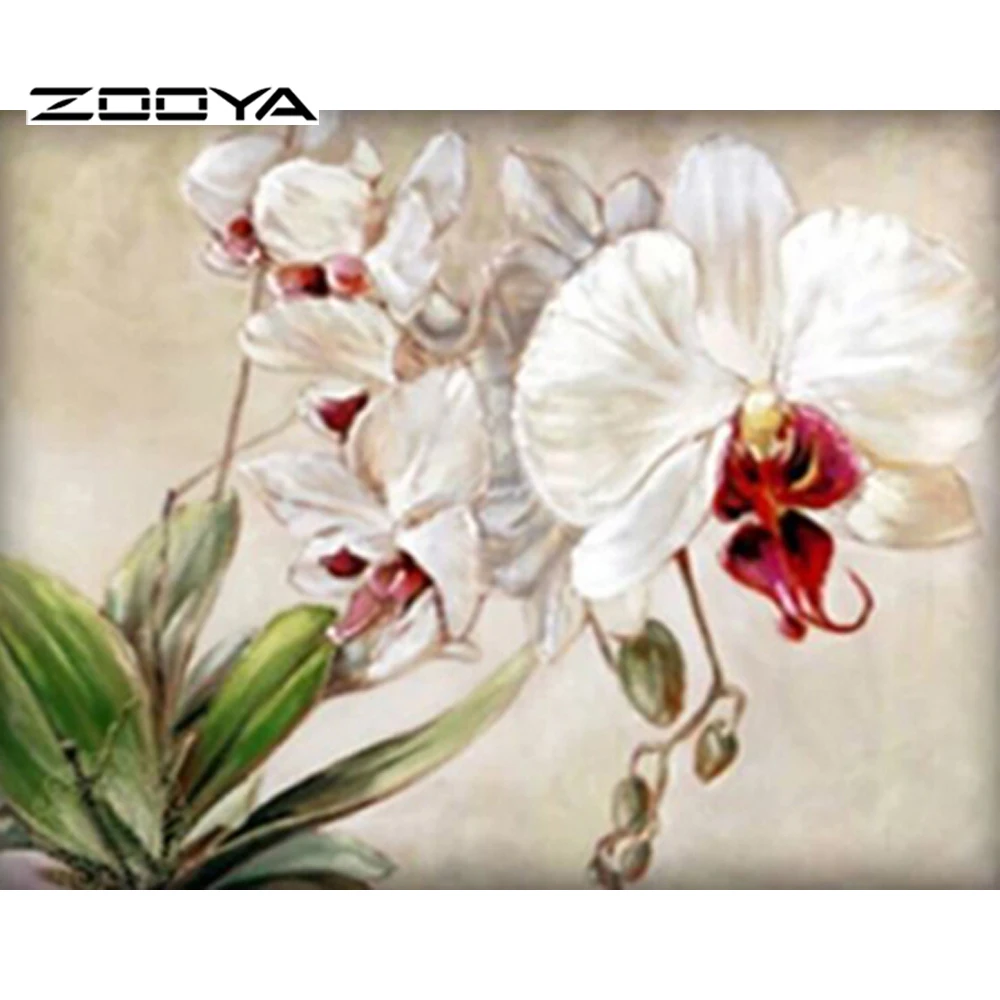 ZOOYA Diy Вышивка с кристаллами цветы вышивка крестом квадратный алмаз стразы со