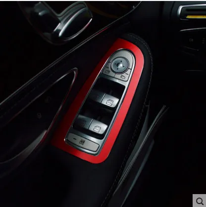 Аксессуары для Mercedes Benz W205 C Class C200 C300 C180 GLC GLC260 2015 2016 стеклянная кнопка