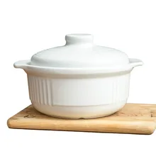 Керамическая кастрюля для супа большой емкости кухонная плита в японском стиле высокотемпературный огнеупорный суп, каша кастрюля mx12171144