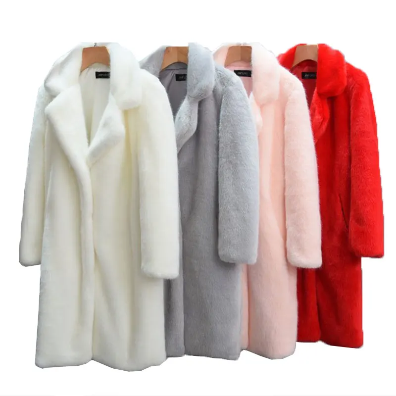 

Winter Coat Women Fur Coat Thicken Warm Jackets 2019 Casual Faux Mink Fur Coats Female Fur Winter Jackets Parka veste femme 664
