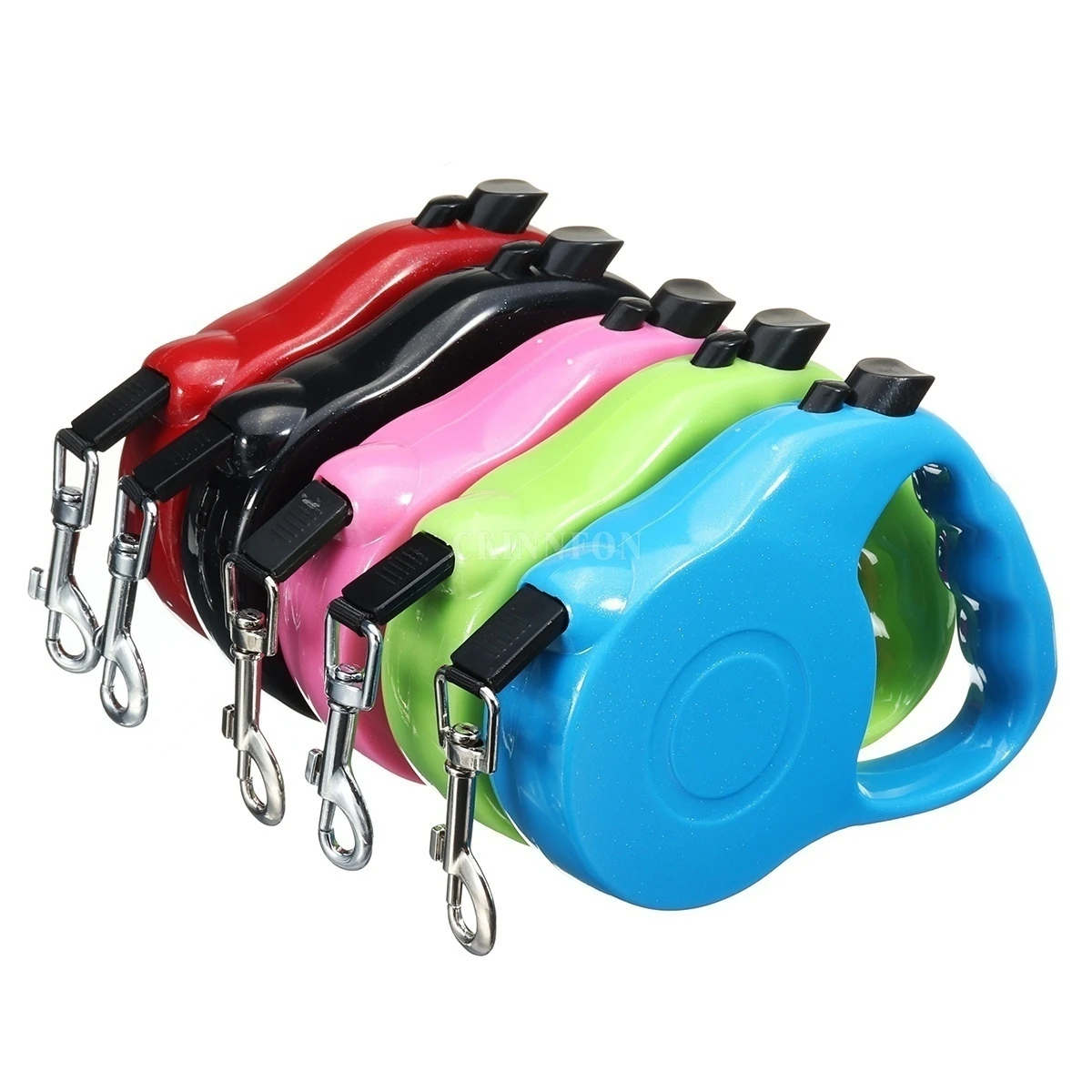 DHL 50PCS 3 Meter Retractable Pet Walking Leading Rope Dog Belt Collar