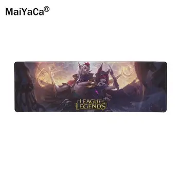 

900x300x2mm Super Grande grande Tapetes gaming gamer Mouse pads mat Teclado para barras de rede Legends Teemo lol Riven
