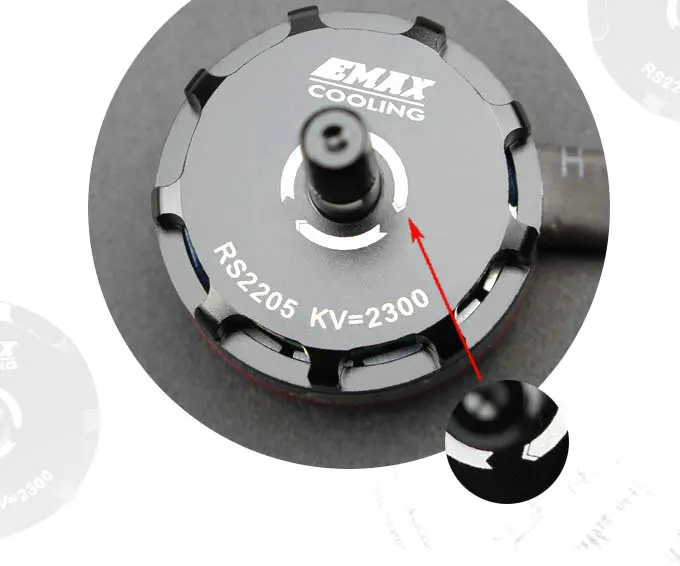 EMAX RS2205-2300 kv/2600 kv HM мотор электрические электроинструменты, DIY Аксессуары 16 v/12 v, CCW/CW