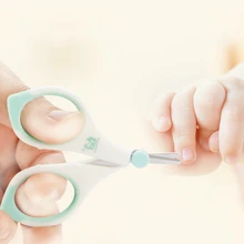 4pcs Baby Nail Care Scissors Suit Newborn Kids Healthcare Kits Enfant Nail Care Set Infant Finger Trimmer Scissors Nail Clippers