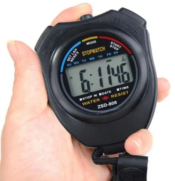 2016 Hot sale Professional High quality Sports Stopwatch Timer Chronograph Running Timer Free shipping 1